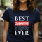 Best Supreme Papa Ever Fathers Day Gift TShirt05gnavy05gnavyjpg