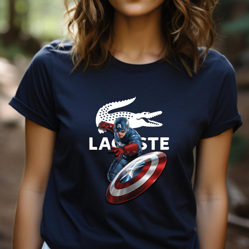 Captain America Lacoste Fan Gift TShirt05gnavy05gnavyjpg