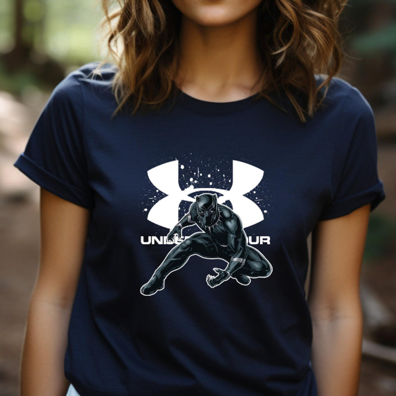 Black Panther Under Armour Fan Gift TShirt05gnavy05gnavyjpg