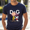 Charlie Brown  Snoopy Dolce  Gabbana Fan Gift TShirt02navy02navyjpg