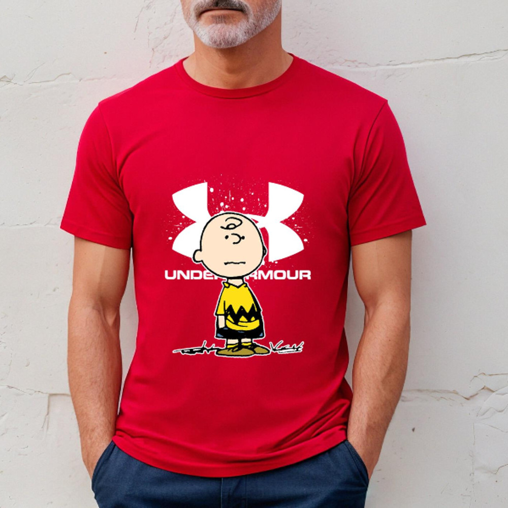 Charlie Brown Under Armour Fan Gift TShirt03red03redjpg