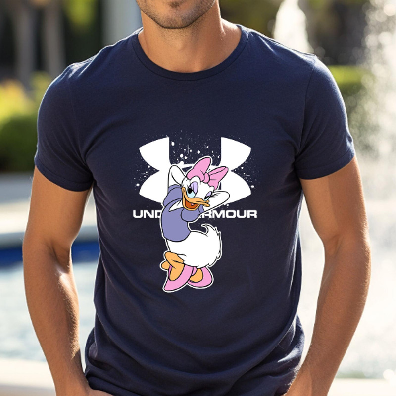 Daisy Duck Disney Under Armour Fan Gift TShirt02navy02navyjpg