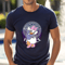 Daisy Duck Disney Versace Fan Gift TShirt02navy02navyjpg