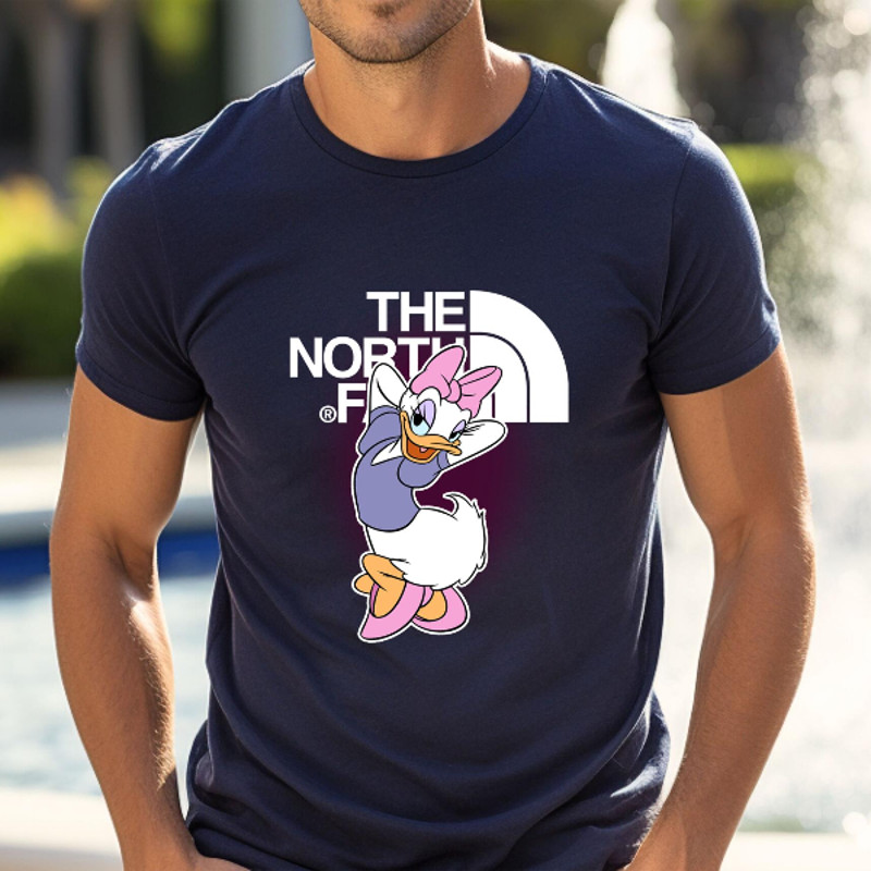Daisy Duck Disney The North Face Fan Gift TShirt02navy02navyjpg