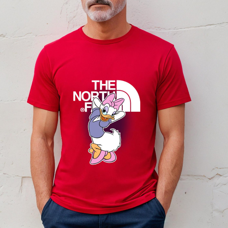 Daisy Duck Disney The North Face Fan Gift TShirt03red03redjpg