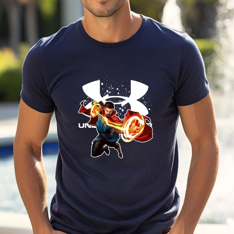 Doctor Strange Under Armour Fan Gift TShirt02navy02navyjpg