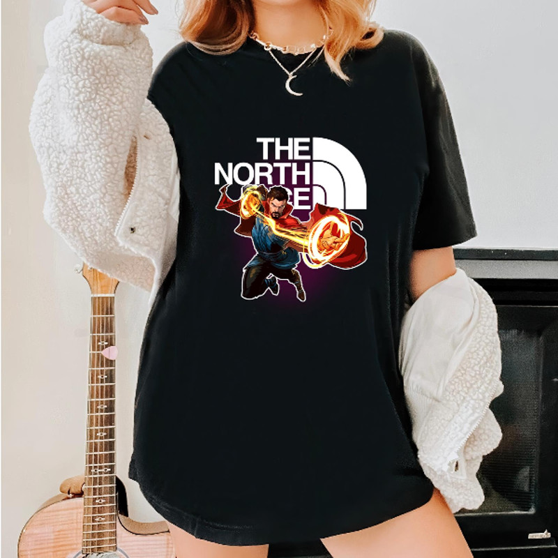 Doctor Strange The North Face Fan Gift TShirt04gblack04gblackjpg