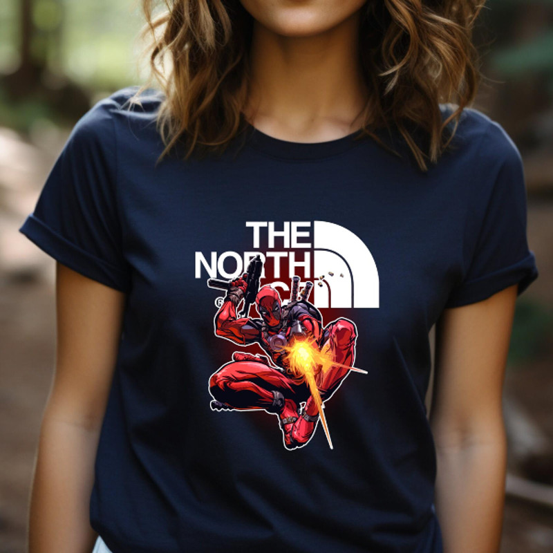 Deadpool The North Face Fan Gift TShirt05gnavy05gnavyjpg
