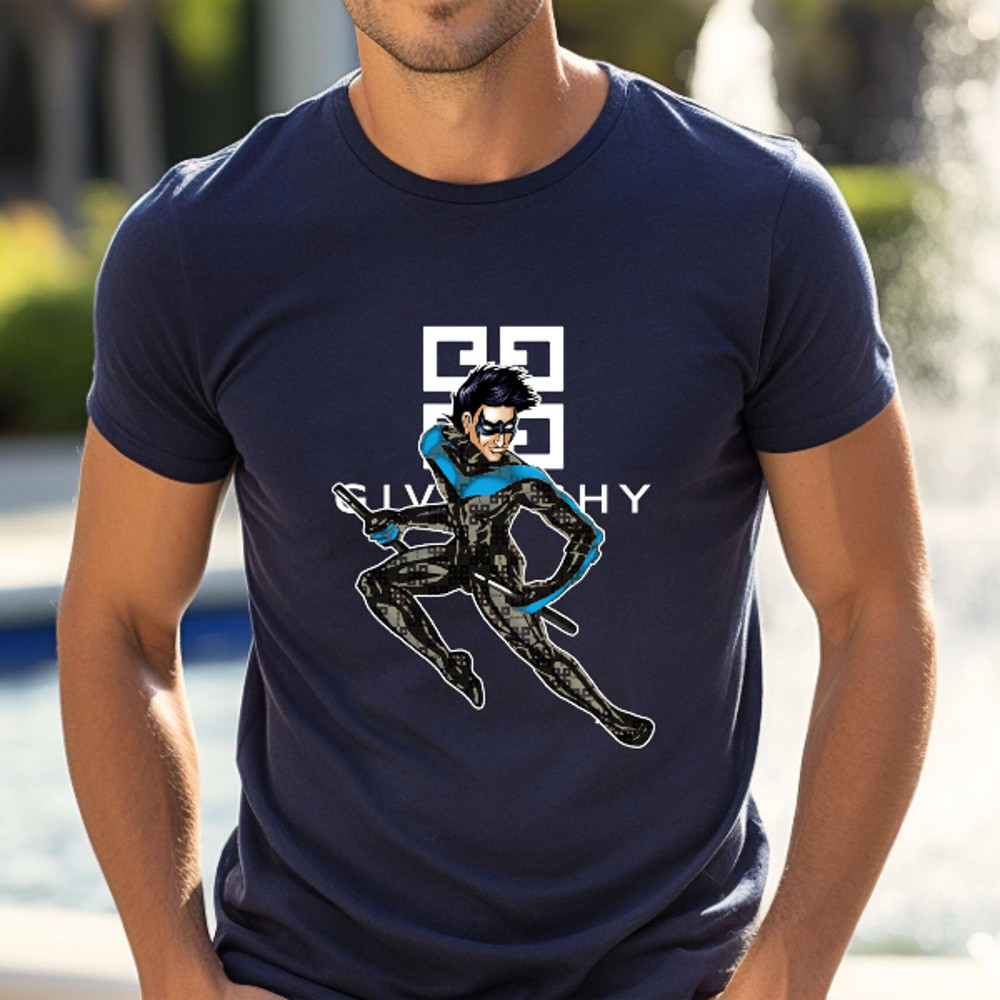 Givenchy Dick Grayson Nightwing Fan Gift TShirt02navy02navyjpg