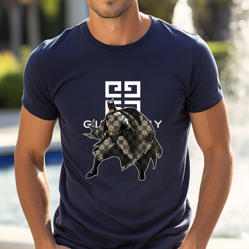 Givenchy Batman Fan Gift TShirt02navy02navyjpg