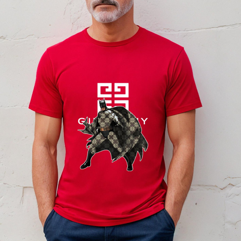 Givenchy Batman Fan Gift TShirt03red03redjpg