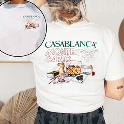 cheap casablanca monte carlo t shirt, gift for your boyfriend