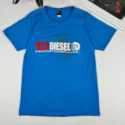 diesel t-shirt big logo japan style y2k