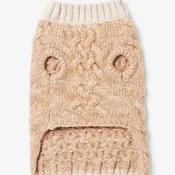 DOG Cable Knit Sweater