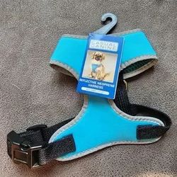 NWT Blue Casual Canine Reflective Neoprene Harness XS (Chest Size 11-13)
