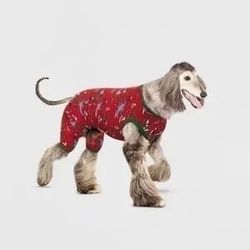 NWT. WONDERSHOP Holiday Dog Pajamas