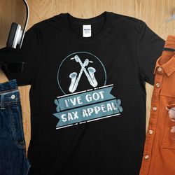 Saxophone Jazz Musician Men's T-Shirt  Mens Novelty Shirt  Graphic Print Tee Shirts  Unisex Funny T-Shirt  Gift For Men