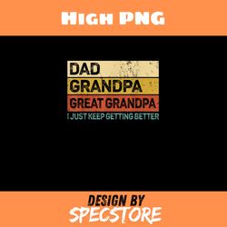 fathers day gift from grandkids dad grandpa great grandpa png, father day png, dad png, high png, digital download