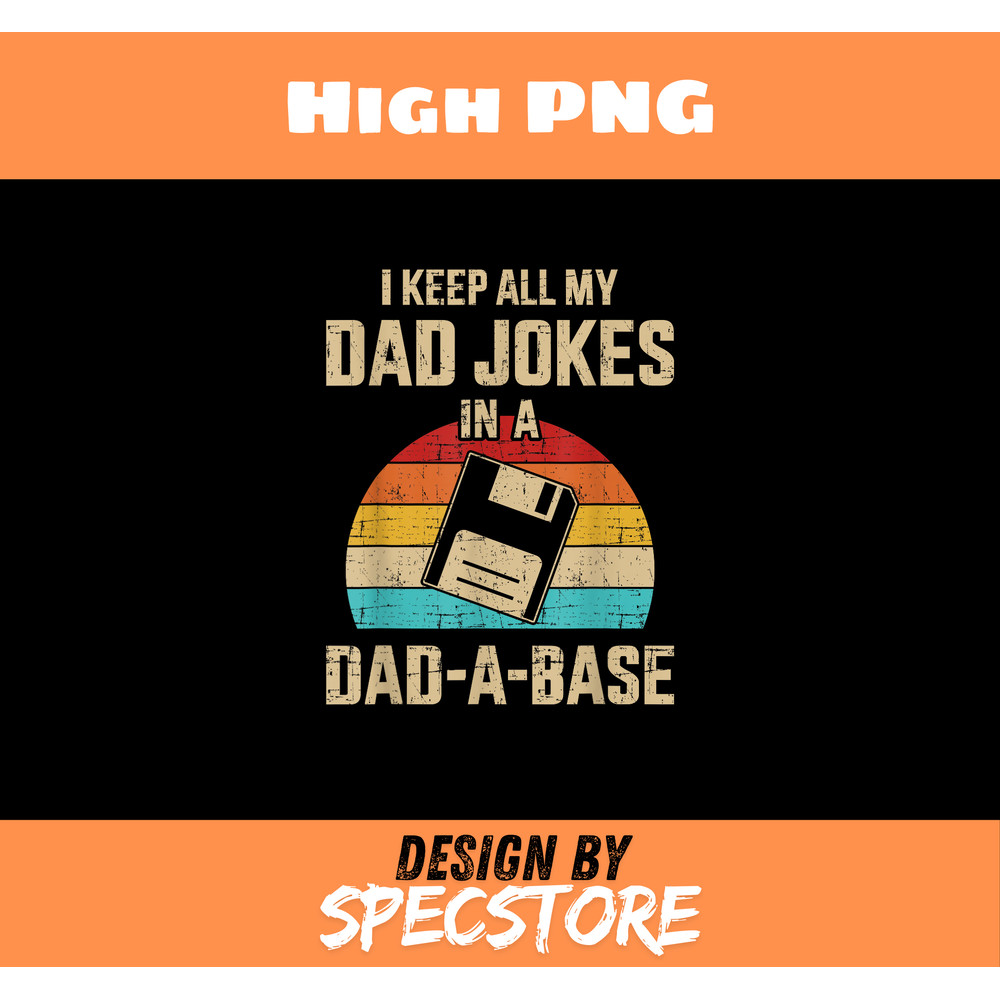 Funny dad jokes in dadabase vintage for fathers day.jpg