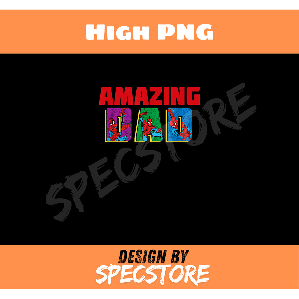 Marvel SpiderMan Amazing Dad Birthday Fathers Day.jpg