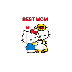 hello kitty mothers day best mom tee shirt