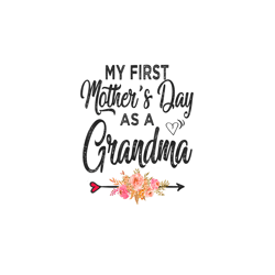 my first mothers day as a grandma 2024 funny mothers day