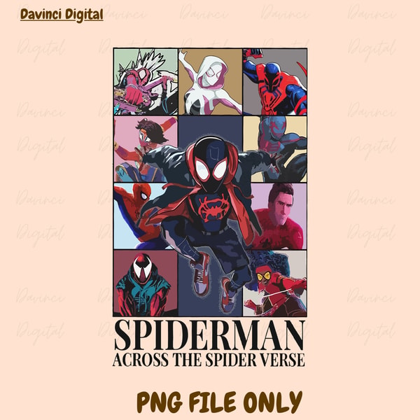 STICKERLAND Spider-Man Spiderverse Sticker Pad - 4 Pages, Over 300 Stickers, Officially Licensed, 5.8x9.5 Inches