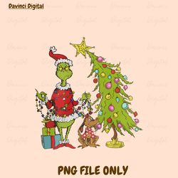 grinch christmas tree png, christmas png, whimsical grinch tree, trendy christmas tree png, grinch tree, merry png