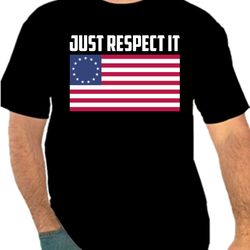 National Independence Day Just Respect It Png 300 DPI To Create USA Design Instant Download
