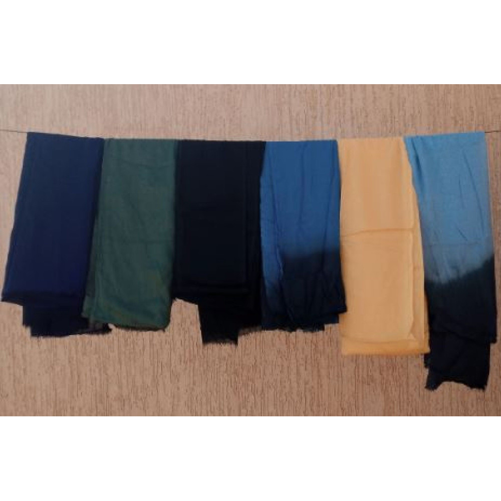 Original Moroccan Berber Tuareg Scarf Authentic Indigo Blue Headgear From Ethnic Tribes  Stylish No 3