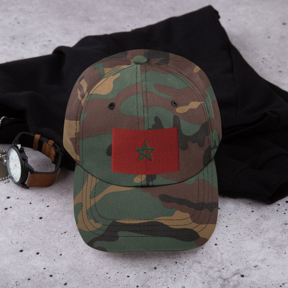 Morocco Cap Flag Hat Snapback Moorish Flag Morocco Moor Best Moroccan Gift Moroccan Friendship Fami 7