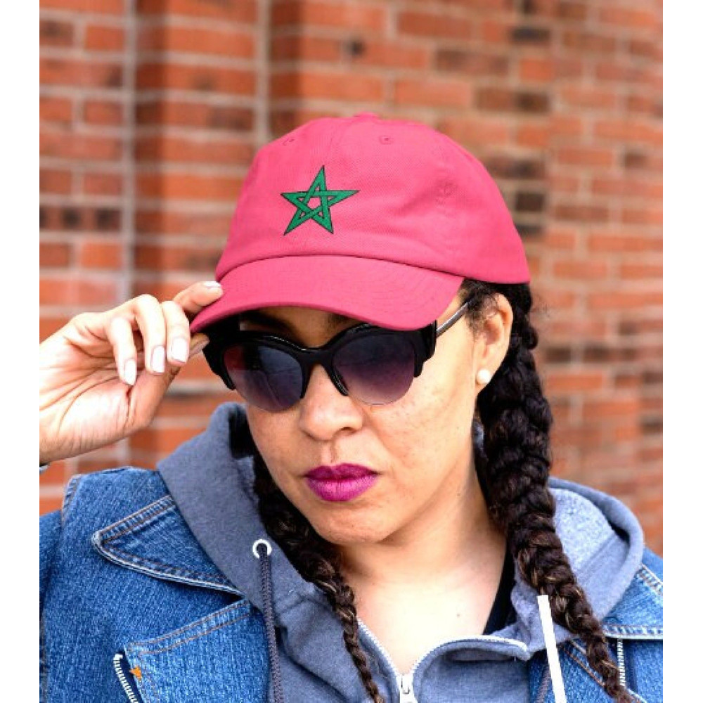Cap Flag Morocco Hat Flag Moroccan Best Gift For A Moroccan Friend Moor Hat Cap Moorish Morocco 2