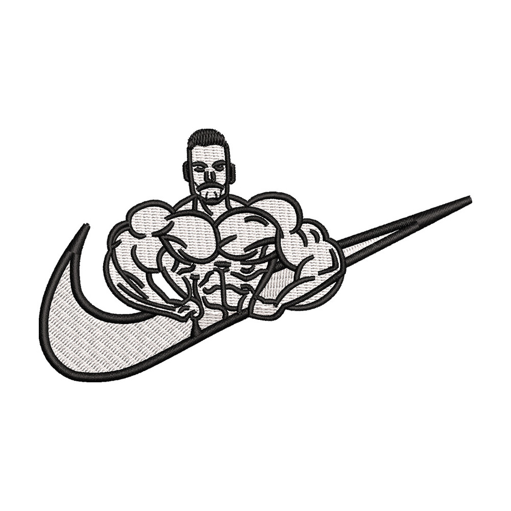 Nike chris embroidery design, Chris Bumstead embroidery, Nike design, Embroidery shirt, Embroidery file,Digital download.jpg