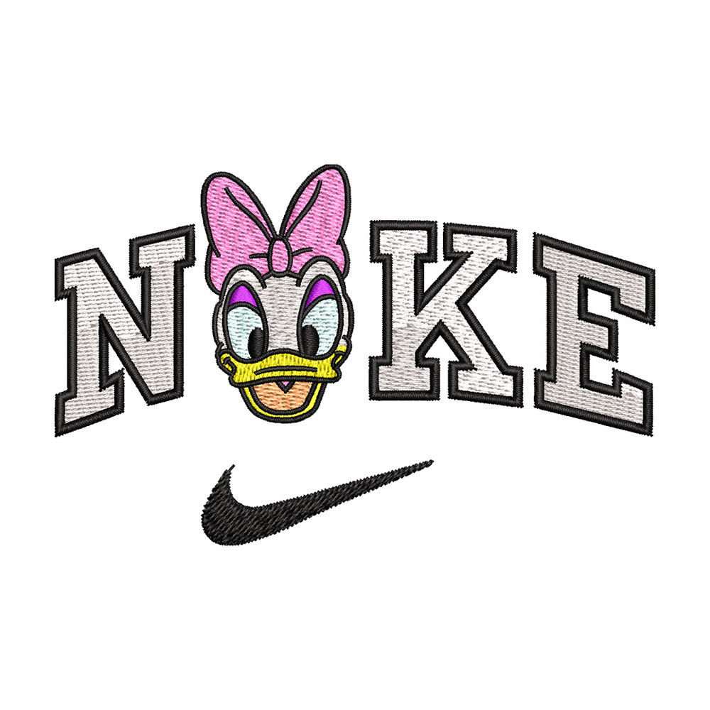 Nike x daisy embroidery design, Daisy embroidery, Nike design, Embroidery shirt, Embroidery file, Digital download.jpg