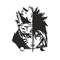 Sasuke and Naruto black and white Embroidery design, Naruto Embroidery, anime design, Embroidery File, Instant download..jpg
