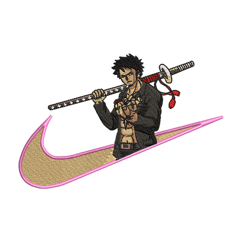 Trafalgar d. Water Law Nike embroidery design, One Piece embroidery, Nike design, anime design, Digital download.jpg