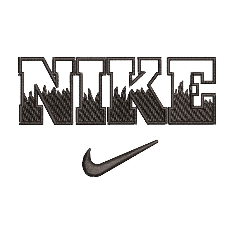 Nike black flame embroidery design, Nike embroidery, Nike design, Embroidery shirt, Embroidery file, Digital download.jpg