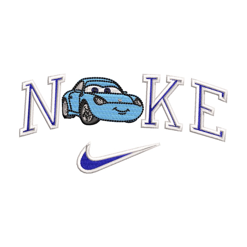Nike blue mcqueen embroidery design, Mcqueen embroidery, Nike design, Embroidery shirt, Embroidery file,Digital download.jpg