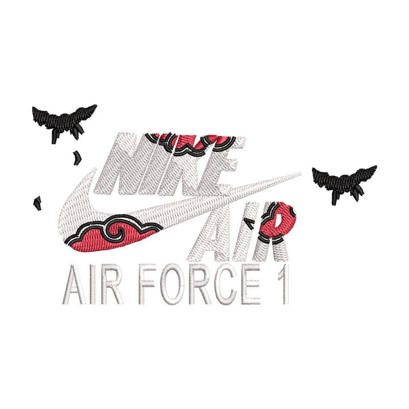 Nike itachi embroidery design, Naruto embroidery, Nike design,Embroidery file,Embroidery shirt,Digital download.jpg