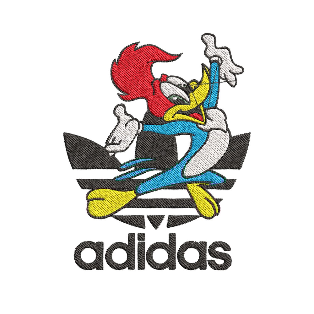 Woody cartoon Embroidery Design, Adidas Embroidery, Embroidery File, Brand Embroidery, Logo shirt, Digital download.jpg