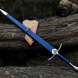 Lord of The Rings Aragorn Strider Ranger Sword Metal, LOTR Glamdring Sword with Premium Scabbard,gift for her,swords