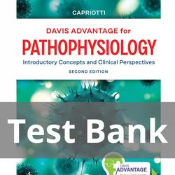 Pathophysiology Introductory Concepts and Clinical Perspectives 2nd Edition TEST BANK 9780803694118
