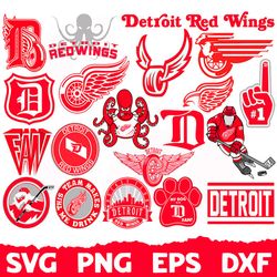 detroit red wings svg, detroit red wings bundle, detroit red wings logo, nhl bundle, nhl logo, nhl ,svg, png, eps, dxf