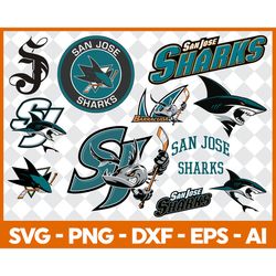 san jose sharks bundle svg, san jose sharks svg, hockey teams svg, nhl svg.