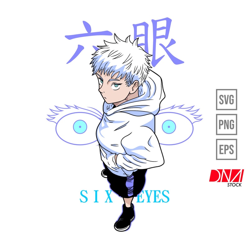Gojo svg, Gojo Kid svg, Jujutsu Kaisen svg, Anime svg, Anime | Inspire ...