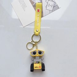 Disney Badge Cartoon Keychain Cute Robot Story Walle Pendant Accessories Bag Decoration