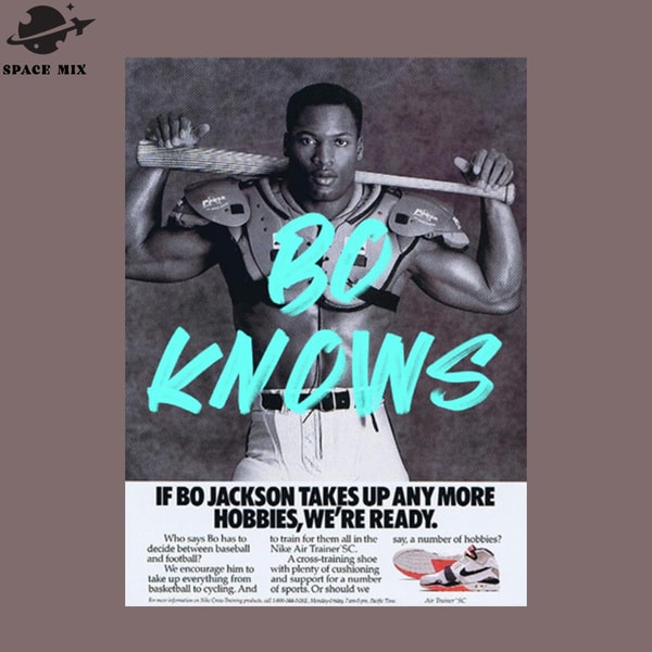 Bo Knows PNG Design | Inspire Uplift