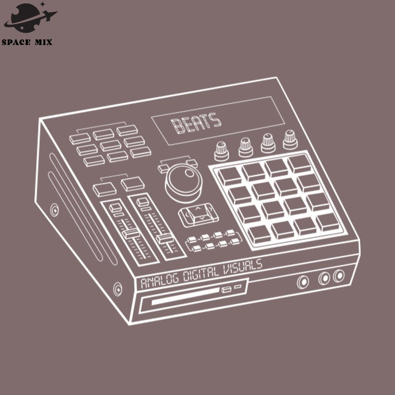 SM2212231101-Beat Maker Analog Music White Lines Hiphop PNG Design.jpg