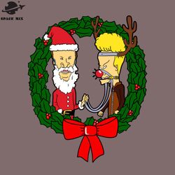 beavis and butthead christmas png design