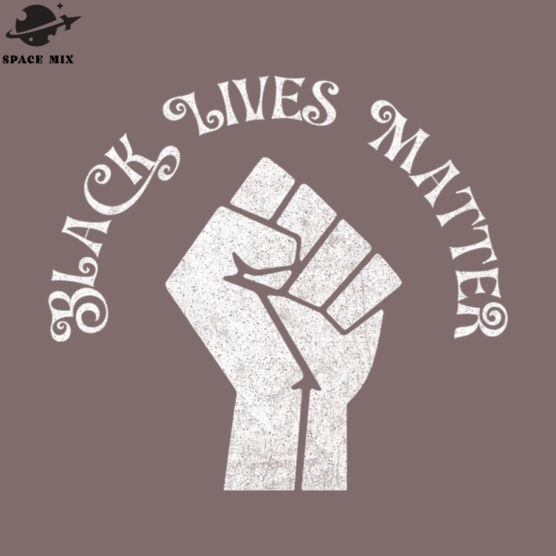 SM2212231343-Black Lives Matter FadedVintage Style Black ower Fist   PNG Design.jpg